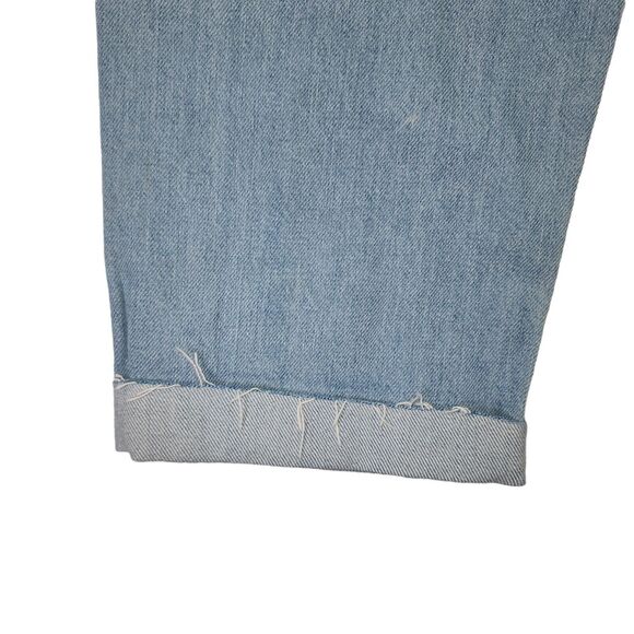 Universal Thread Women's Jeans Mid Rise Boyfriend Distressed Crop Size 12/31 - Picture 10 of 10